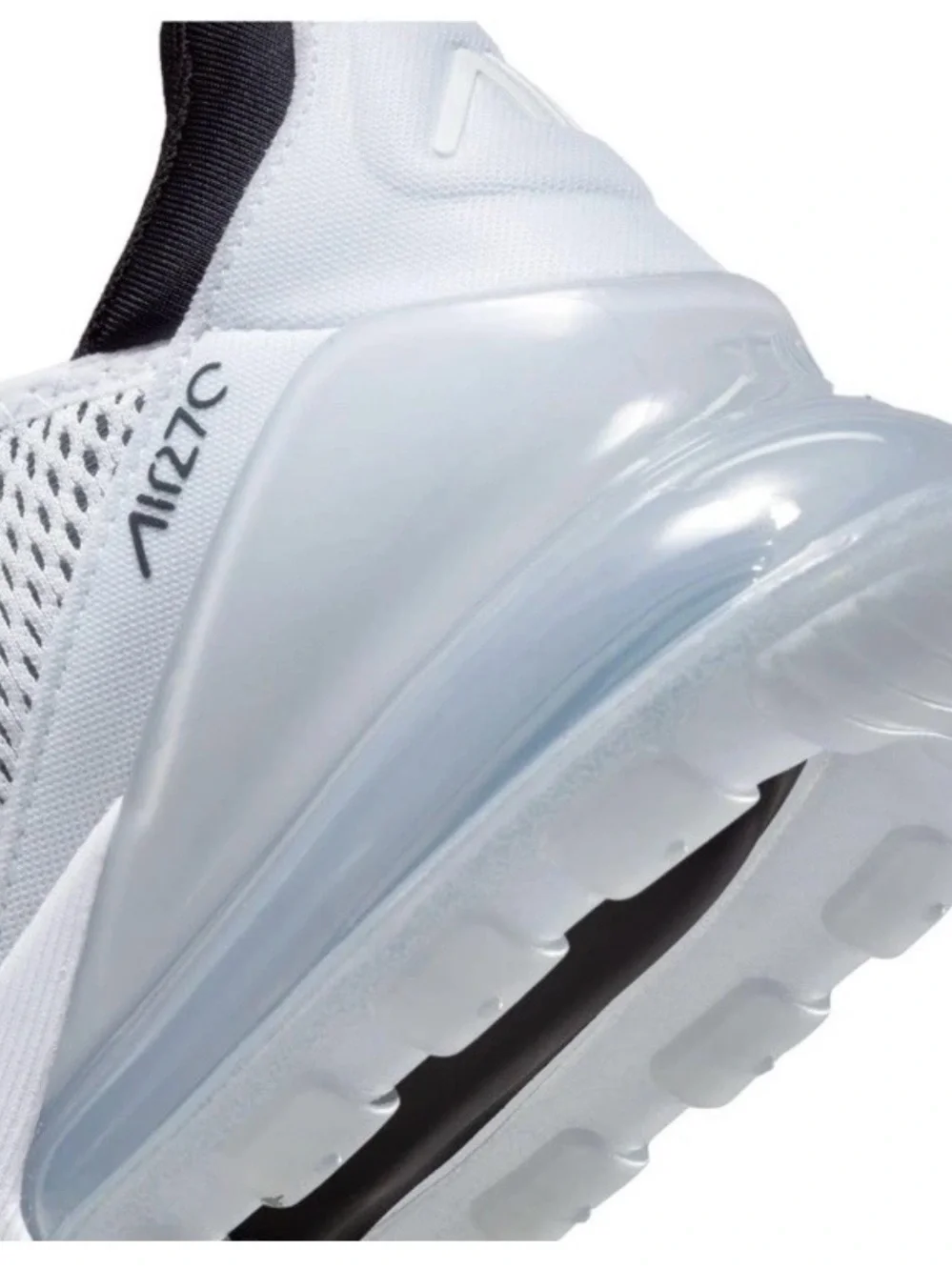 Nike Air Max 270 White Black - Women's Size 8 - AH6789-100 BRAND NEW in box - Picture 7 of 12